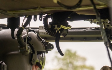Washington Army National Guard UH-60s conduct flight operations over Thailand