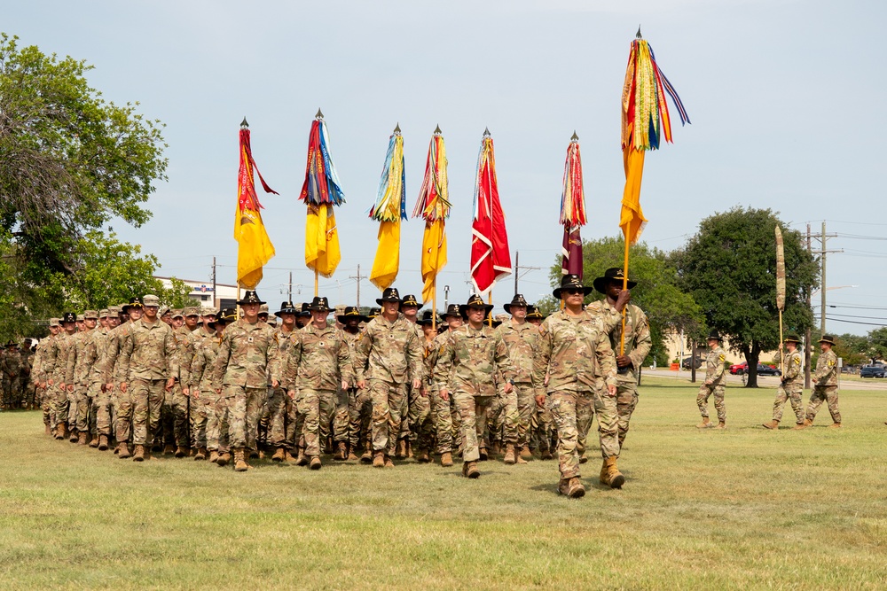 Cav Week 104 birthday ceremony