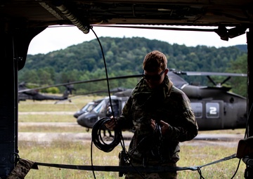 1st Armored Division Combat Aviation Brigade Provides Air Support During Saber Junction 25