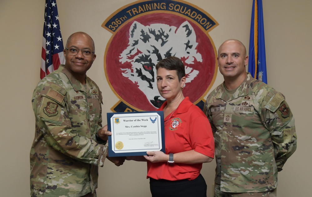 Warrior of the Week: Cynthia Stepp