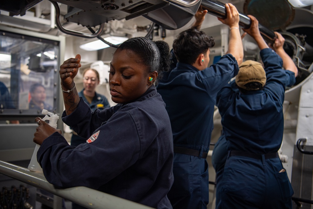 USS Gridley MFTA Deployment