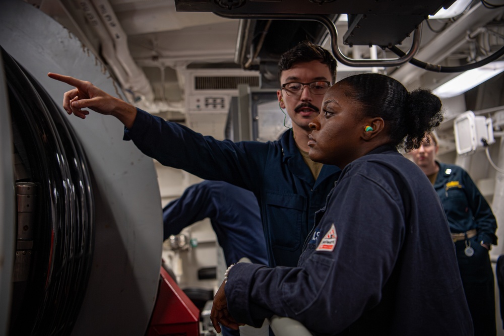 USS Gridley MFTA Deployment
