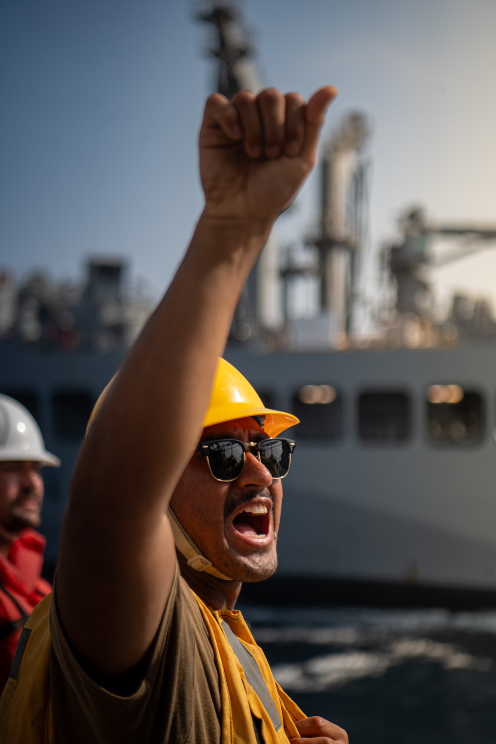 USS Gridley Replenishment-At-Sea