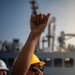 USS Gridley Replenishment-At-Sea