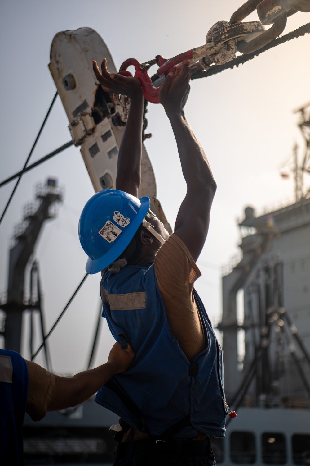 USS Gridley Replenishment-At-Sea