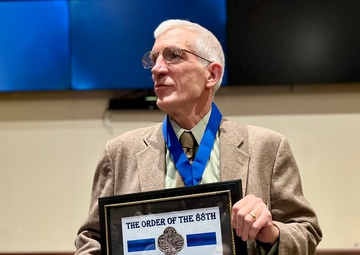 88th RD command historian receives honorary 'Order of the 88th'