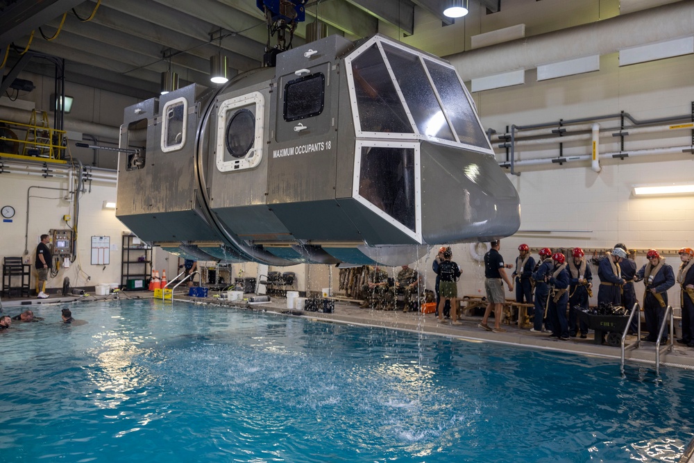 Underwater Egress Training