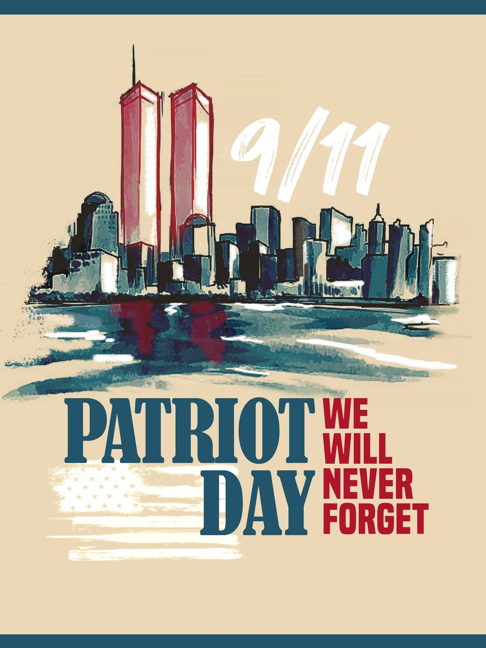 Patriot Day Poster 9.11
