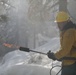 Shasta-Trinity Pile Burn Near Weaverville, CA