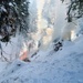 Shasta-Trinity Pile Burn Near Weaverville, CA