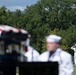 Full Military Funeral Honors with Escort are Conducted for U.S. Navy Capt. Edward Estes in Section 57
