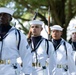 Full Military Funeral Honors with Escort are Conducted for U.S. Navy Capt. Edward Estes in Section 57