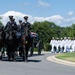 Full Military Funeral Honors with Escort are Conducted for U.S. Navy Capt. Edward Estes in Section 57