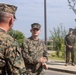 Col. Barclay Visits Marines in Camp Mujuk During KMEP 25.2
