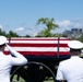 Full Military Funeral Honors with Escort are Conducted for U.S. Navy Capt. Edward Estes in Section 57