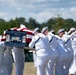 Full Military Funeral Honors with Escort are Conducted for U.S. Navy Capt. Edward Estes in Section 57