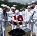 Full Military Funeral Honors with Escort are Conducted for U.S. Navy Capt. Edward Estes in Section 57