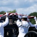 Full Military Funeral Honors with Escort are Conducted for U.S. Navy Capt. Edward Estes in Section 57