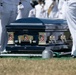 Full Military Funeral Honors with Escort are Conducted for U.S. Navy Capt. Edward Estes in Section 57