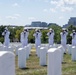 Full Military Funeral Honors with Escort are Conducted for U.S. Navy Capt. Edward Estes in Section 57