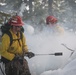 Shasta-Trinity Pile Burn Near Weaverville, CA