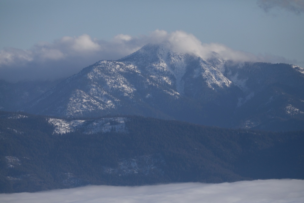 Shasta-Trinity Pile Burn Near Weaverville, CA