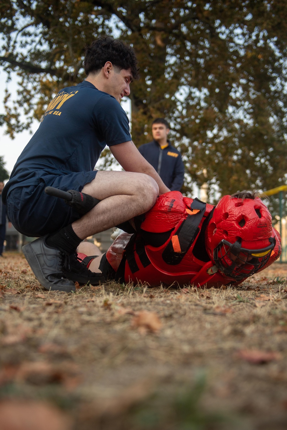 USS Ronald Reagan (CVN 76) holds security reaction force training exercise