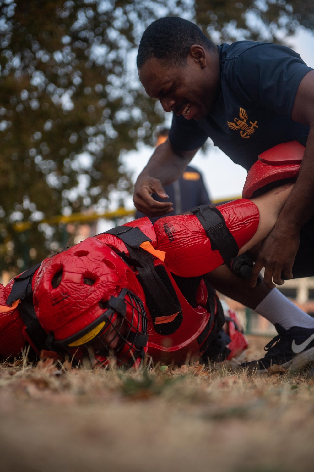 USS Ronald Reagan (CVN 76) holds security reaction force training exercise