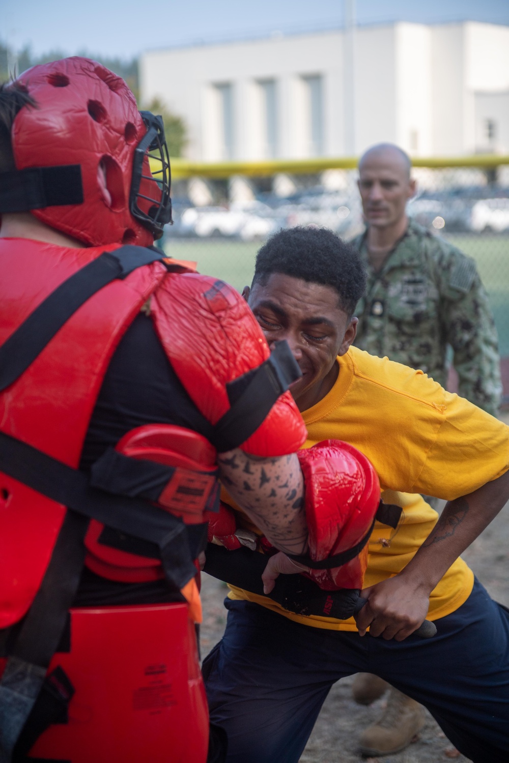 USS Ronald Reagan (CVN 76) holds security reaction force training exercise