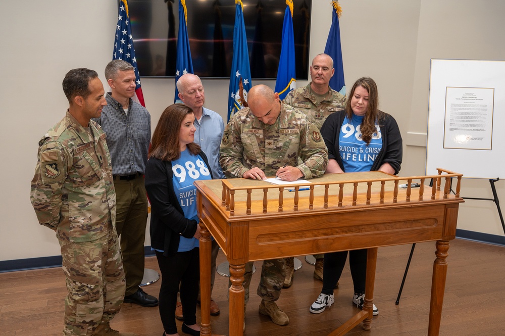 Hanscom AFB recognizes National Suicide Prevention Awareness Month