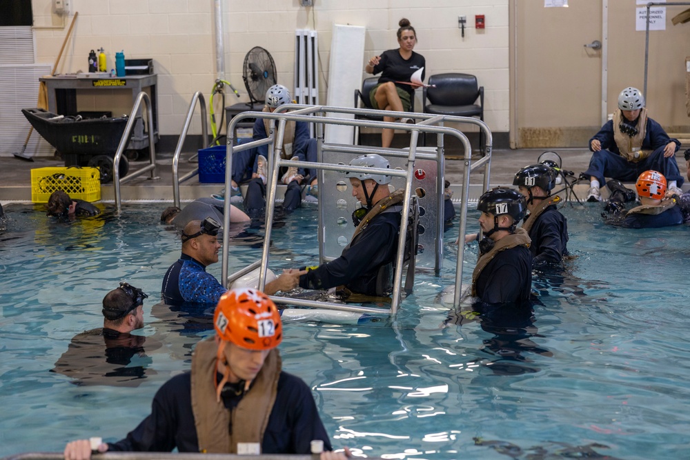 Underwater Egress Training