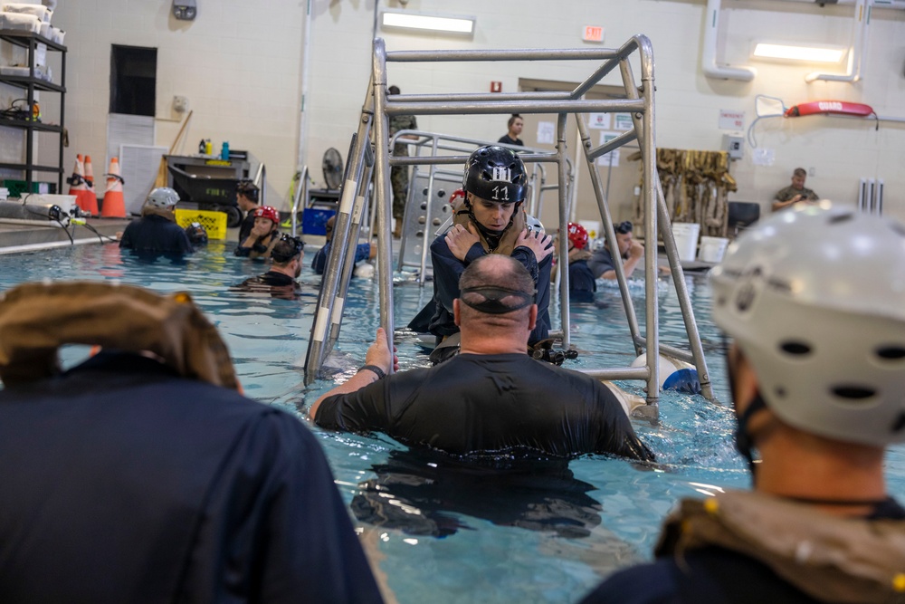 Underwater Egress Training