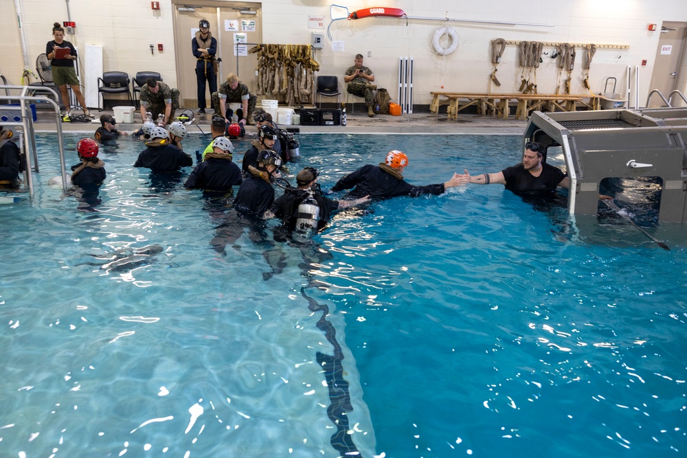 Underwater Egress Training