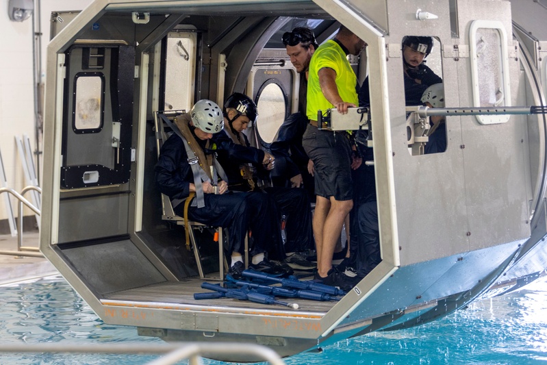 Underwater Egress Training