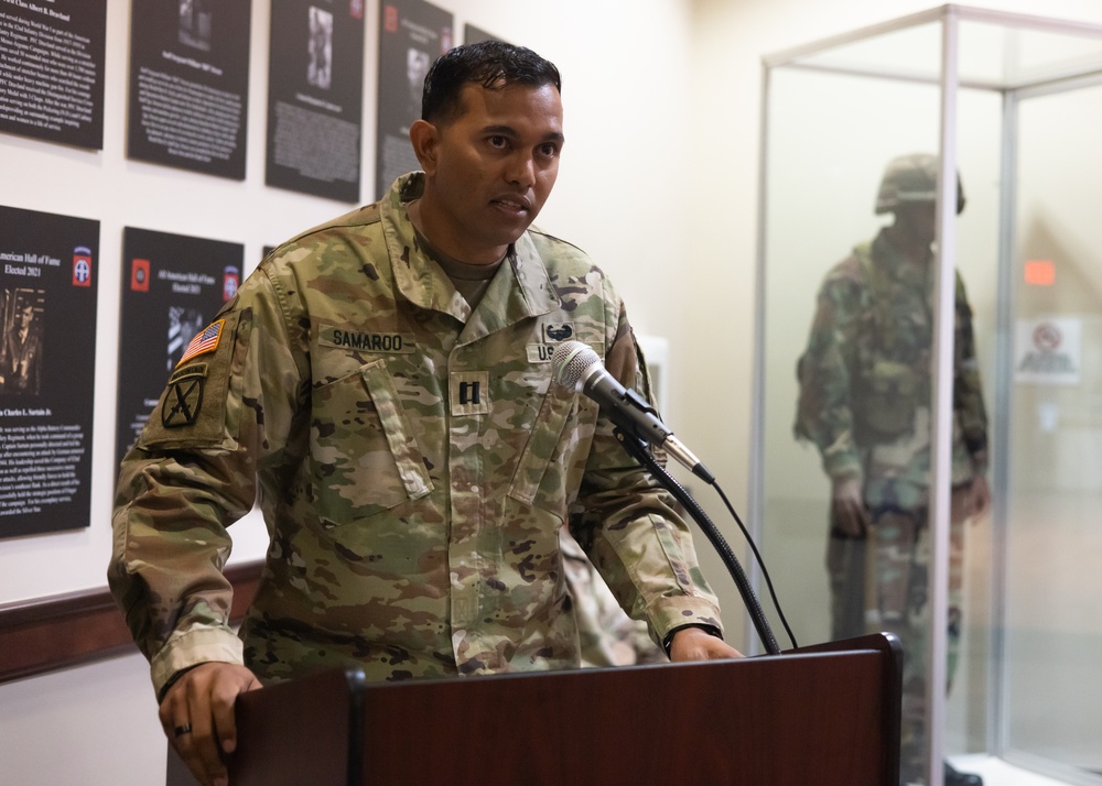 XVIII Airborne Corps Reception Company Change of Command