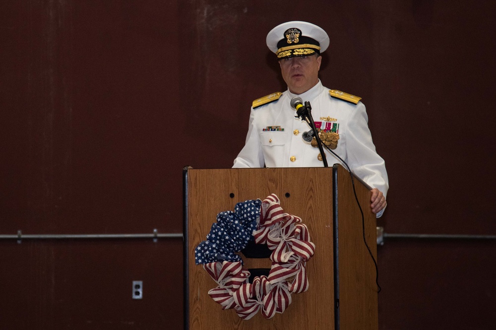 Navy Personnel Command Holds Change of Command