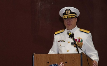 Navy Personnel Command Holds Change of Command