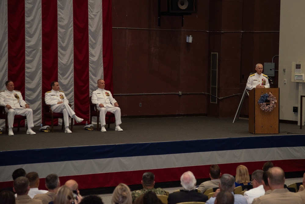 Navy Personnel Command Holds Change of Command