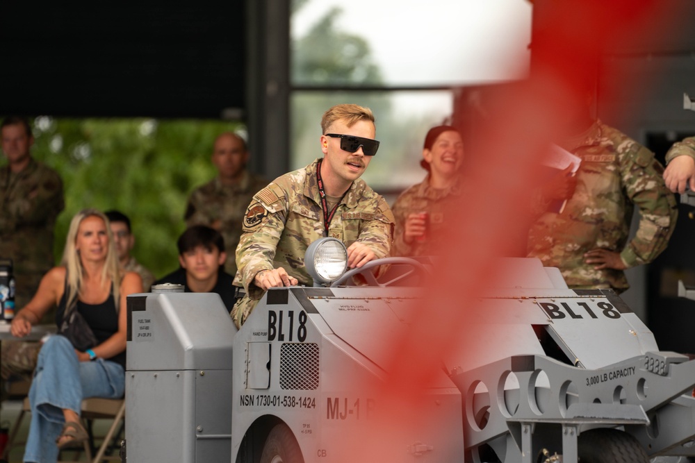 142nd AMXS Showcases Skills in 2025 Weapons Load Competition