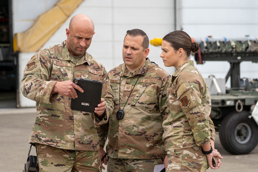 142nd AMXS Showcases Skills in 2025 Weapons Load Competition
