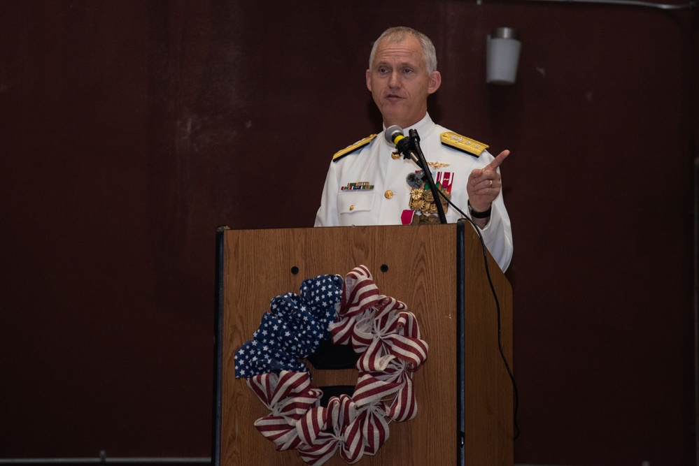 Navy Personnel Command Holds Change of Command