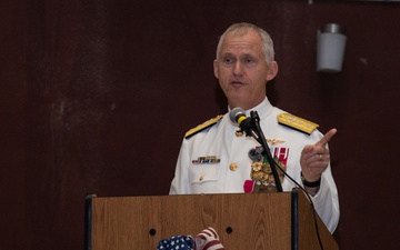 Navy Personnel Command Holds Change of Command