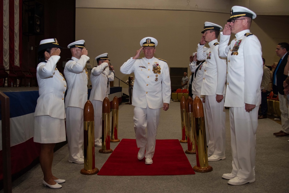 Navy Personnel Command Holds Change of Command