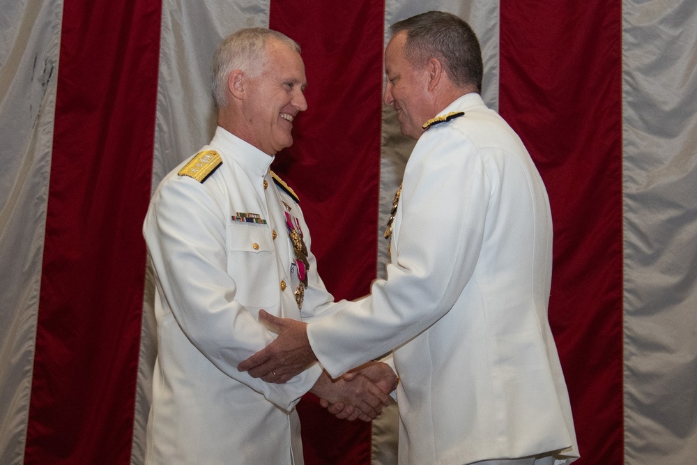 Navy Personnel Command Holds Change of Command