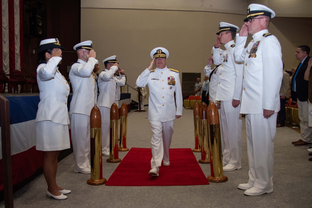 Navy Personnel Command Holds Change of Command