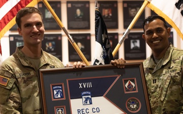 XVIII Airborne Corps Reception Company Change of Command