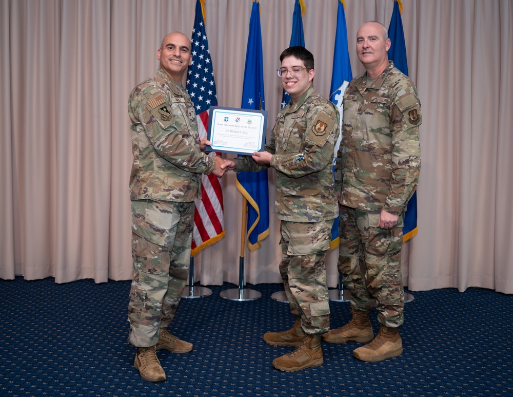 Team Hanscom holds quarterly awards ceremony