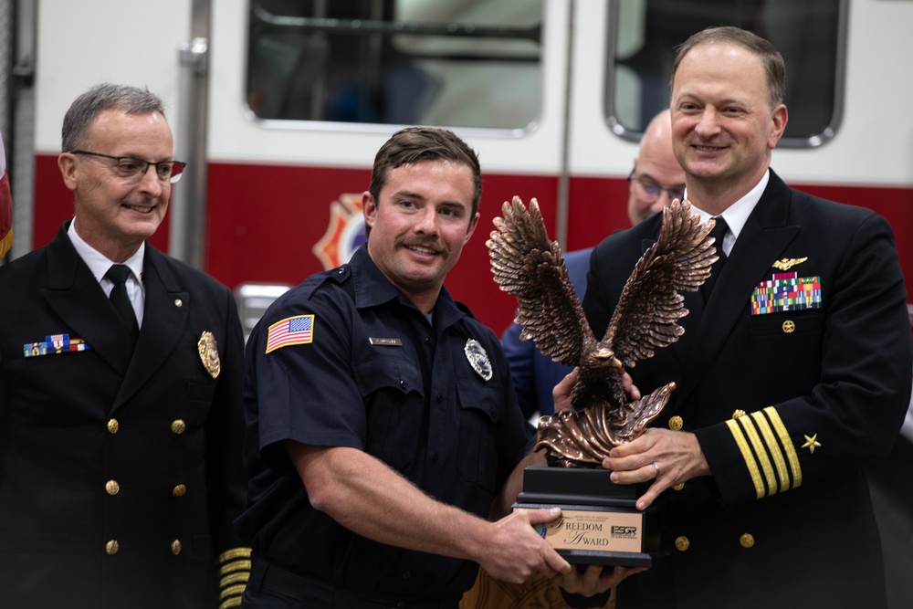 Anchorage Fire Department receives DOD’s highest award for oustanding employer support