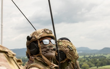 Royal Thai Air Force and Air National Guard Tactical Air Party Control members conduct simulated air support missions