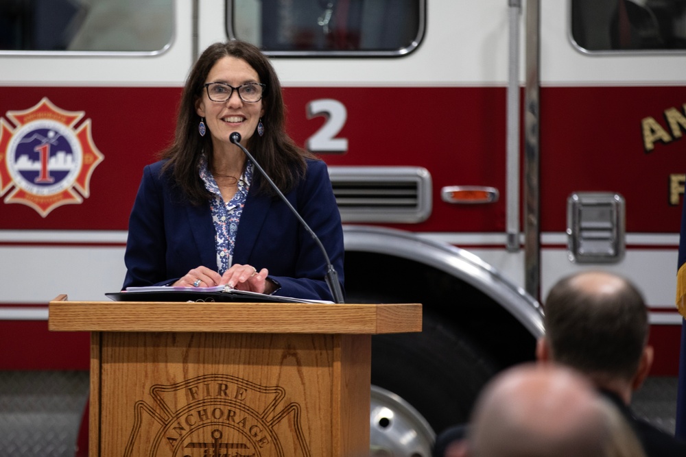 Anchorage Fire Department receives DOD’s highest award for oustanding employer support